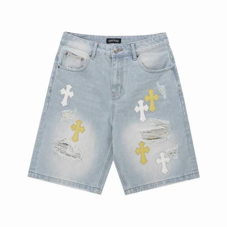 Picture of Chrome Hearts Jeans Short _SKUChromeHeartsM-2XLhgntx038793
